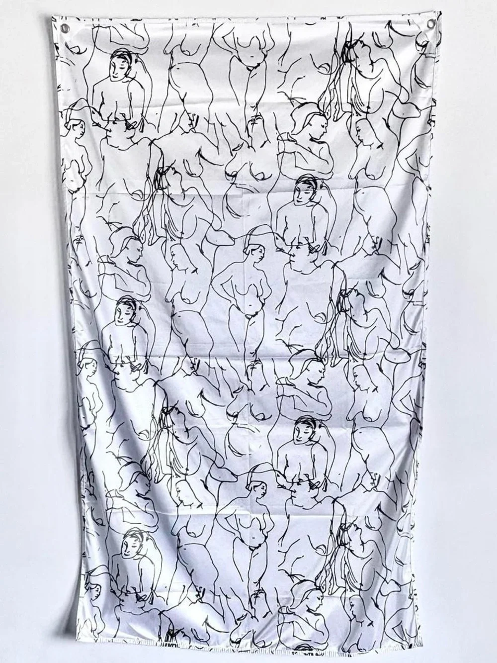 2016 Ball and Chain Company Nude Tapestry with Top Grommets 34” x 58”